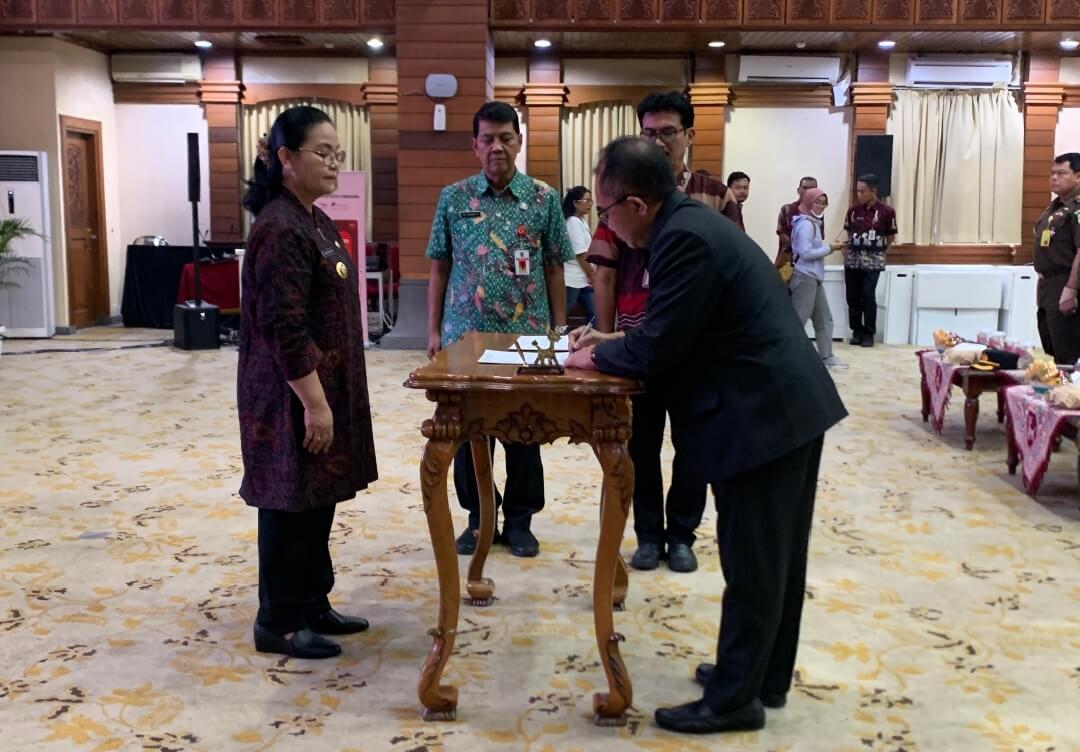 Wali Kota Semarang Agustina melantik Budi Prakosa menjadi Penjabat Sekretaris Daerah (Pj Sekda) Kota Semarang