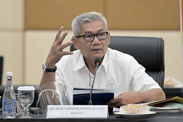 Wakil Ketua Badan Sosialisasi Empat MPR RI, Agun Gunandjar Sudarsa. Istimewa