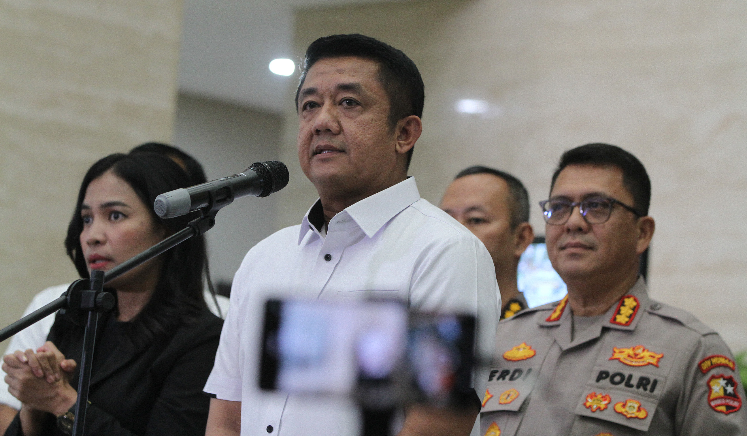 Konferensi pers Bareskrim Polri. (Agus Priatna/SinPo.id)