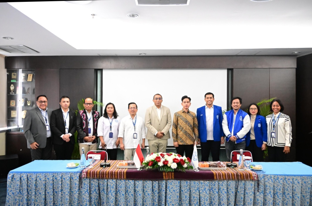 Wapres Gibran bertemu dengan Jajaran PGI dan GAMKI. (SinPo.id/Setwapres)