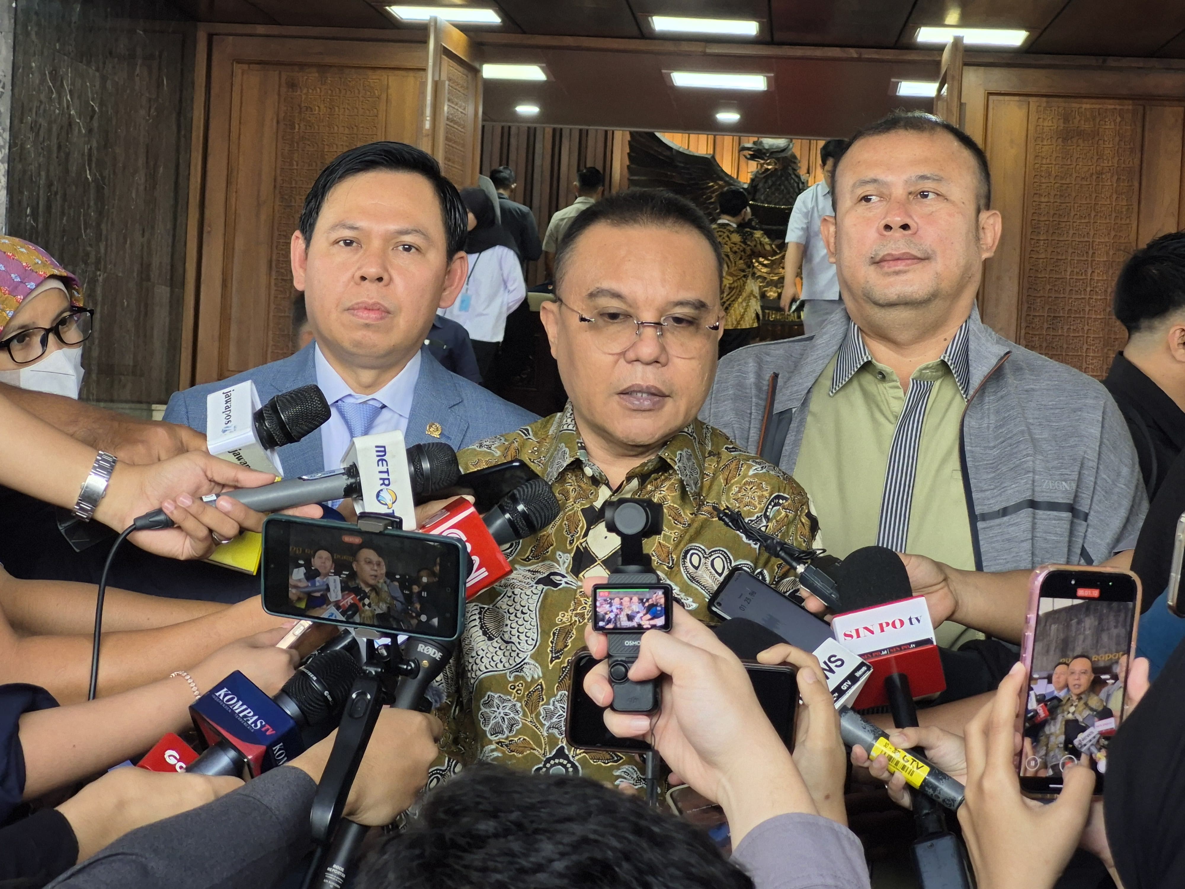 Wakil Ketua DPR RI Dasco (SinPo.id/ Galuh Ratnatika)