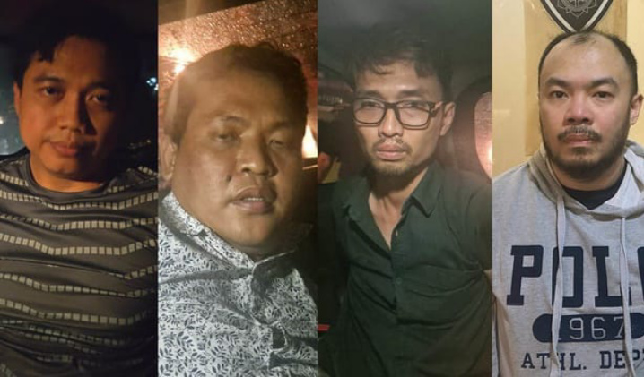 Pelaku Dwi Hartono alias DH (pojok kiri) (SinPo.id/Istimewa)