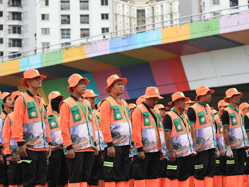 Dinas Kebersihan DKI (SinPo.id/ Dok. Beritajakarta)