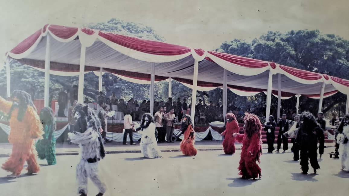 Tari Dongkrek Madiun (SinPo.id/ Dok. Sanggar Condro Budoyo)