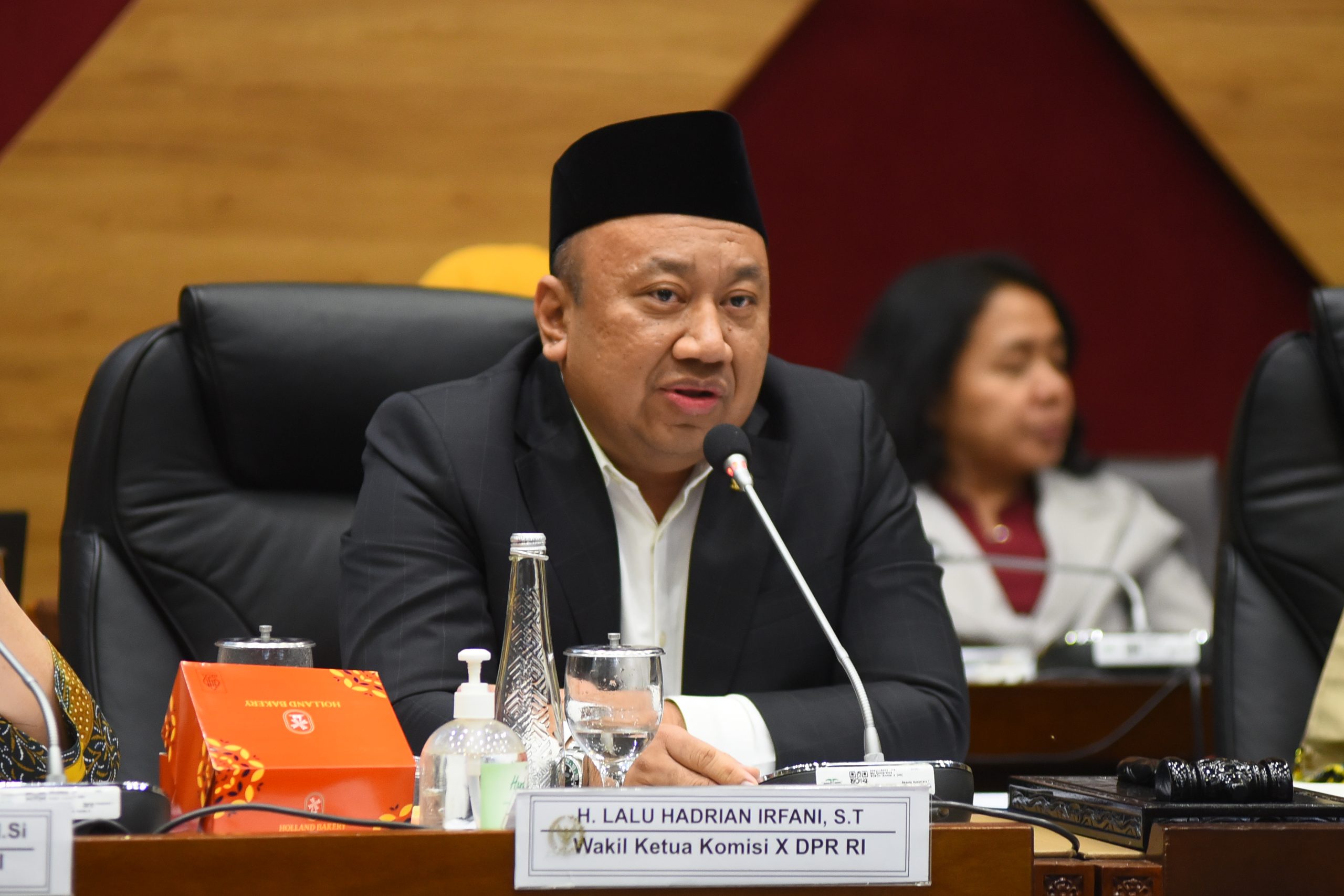 Wakil Ketua Komisi X DPR RI Lalu Hadrian (SinPo.id/EMediaDPR)