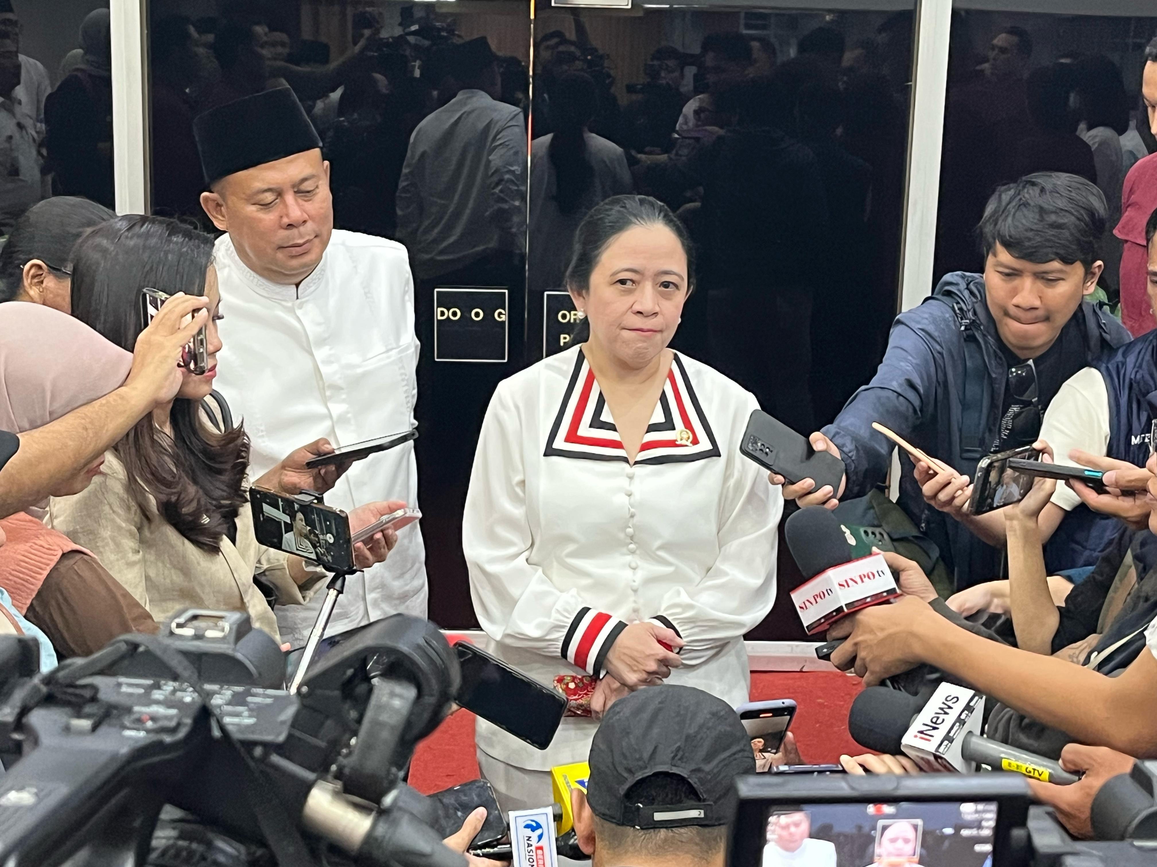 Ketua DPR RI Puan Maharani (SinPo.id/ Galuh Ratnatika)