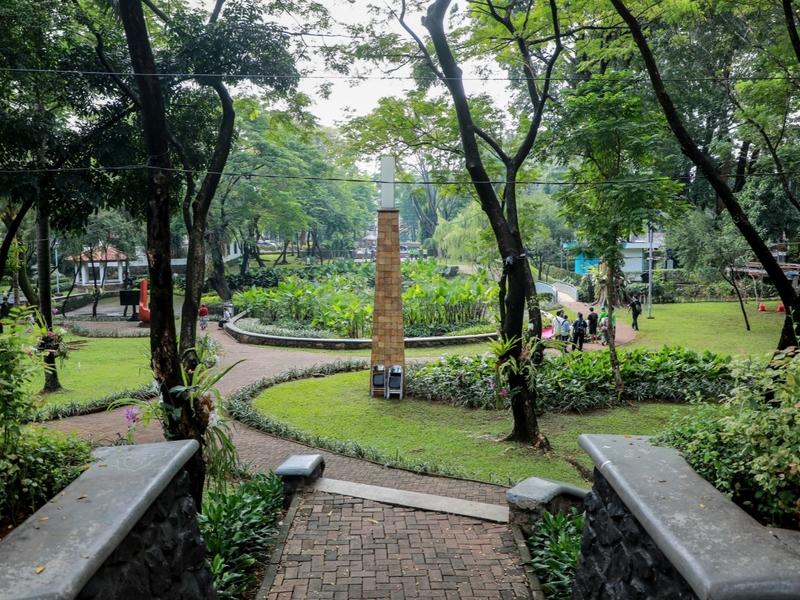 Ilustrasi Taman di Jakarta (SinPo.id/Beritajakarta)