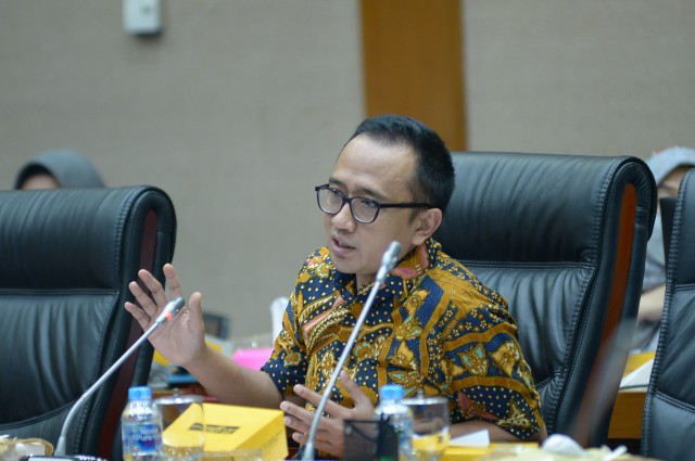 Sekretaris Fraksi Gerindra DPR Bambang Haryadi (SinPo.id/ Parlementaria)