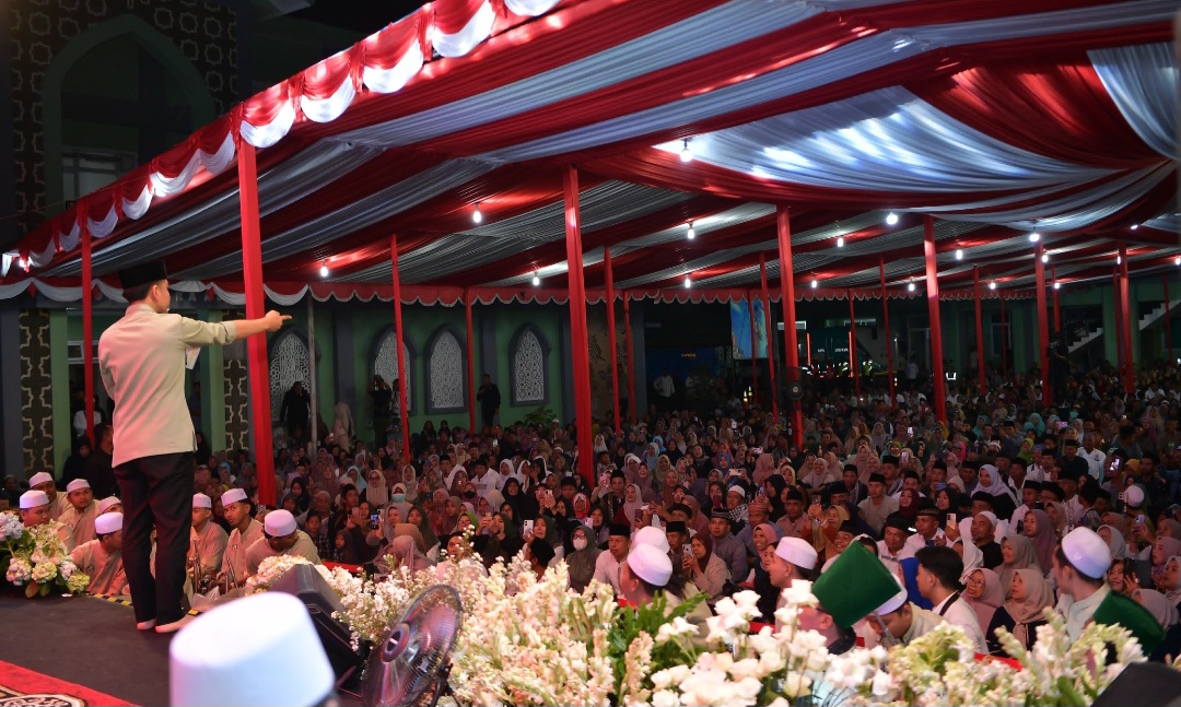 Wapres Gibran hadiri Harlah ke-13 Ponpes Ora Aji. (SinPo.id/Setwapres)