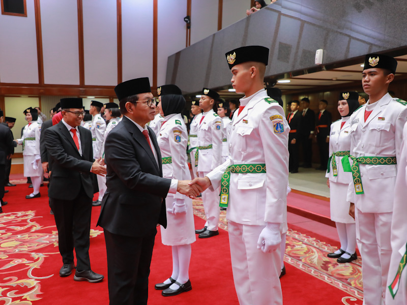 Paskibraka (Foto: Reza Pratama Putra)