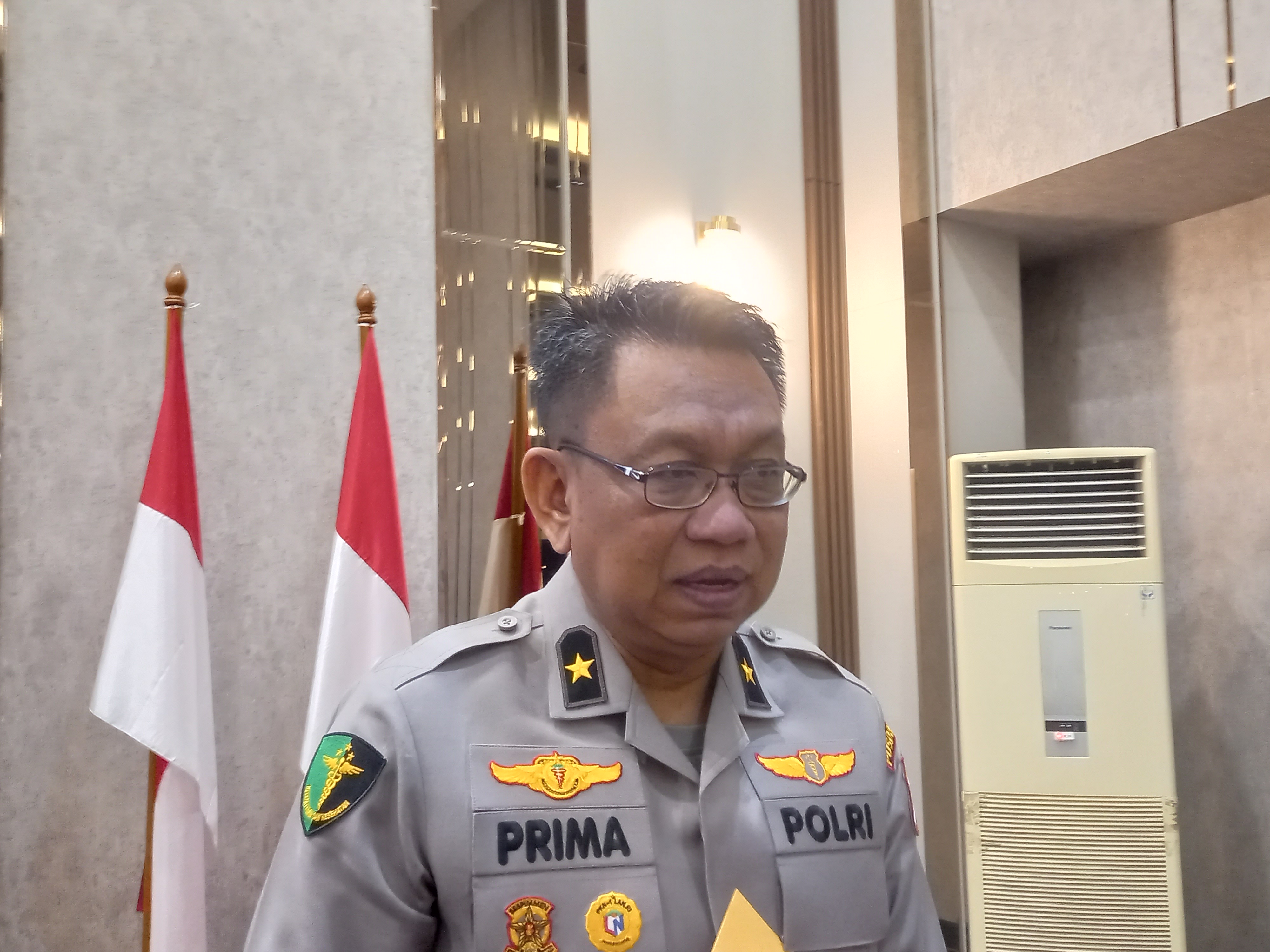 Karumkit RS Polri Kramat Jati, Brigjen Prima Heru Yulihartono (SinPo.id/Firdausi)