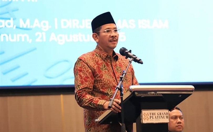 Direktur Jenderal Bimbingan Masyarakat Islam, Abu Rokhmad. (SinPo.id/ Dok. Kemenag)