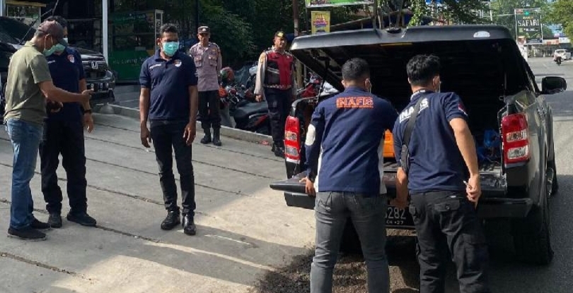 Densus 88 Antiteror Polri menangkap dua ASN di Aceh (SinPo.id/ Dok. Polda Aceh)