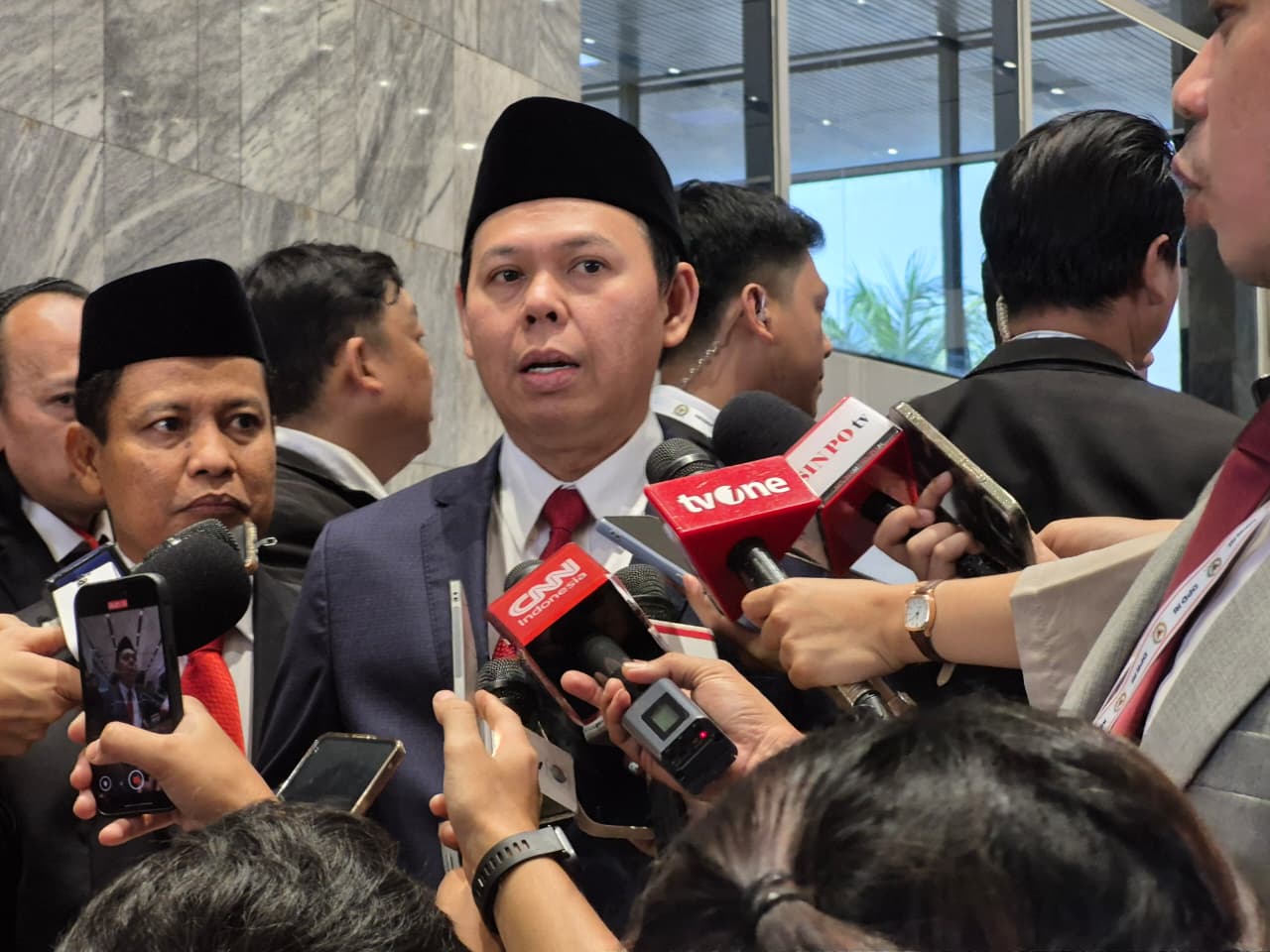 Ketua DPD RI Sultan B Najamuddin (SinPo.id/ Galuh Ratnatika)