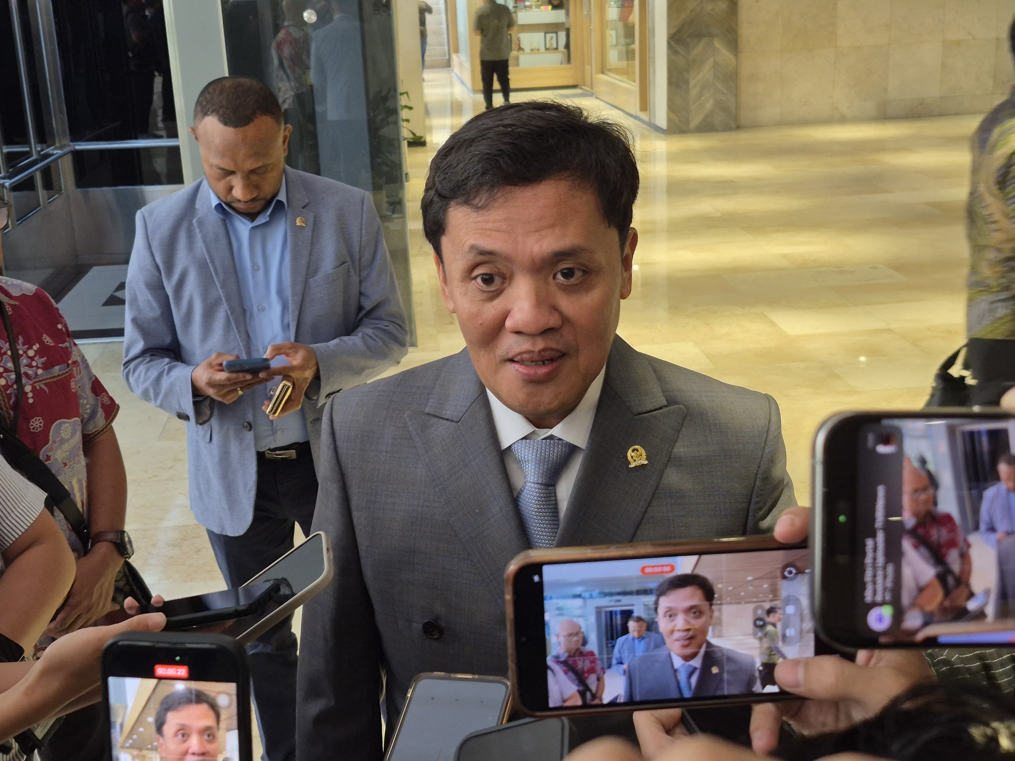 Ketua Komisi III DPR RI, Habiburokhman. (SinPo.id/Galuh Ratnatika)