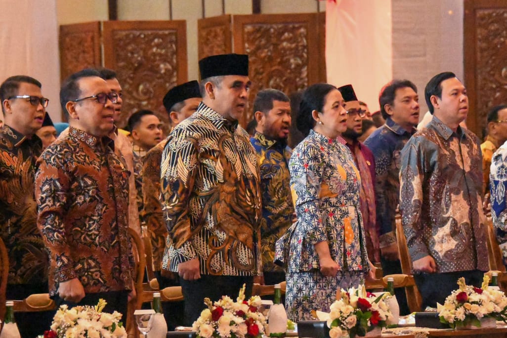 Muzani di acara peringatan hari Konstitusi (Sinpo.id/MPR)