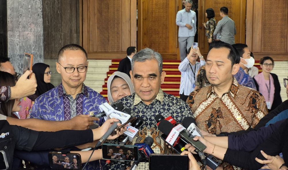 Ketua MPR RI Ahmad Muzani (SinPo.id/ Galuh Ratnatika)