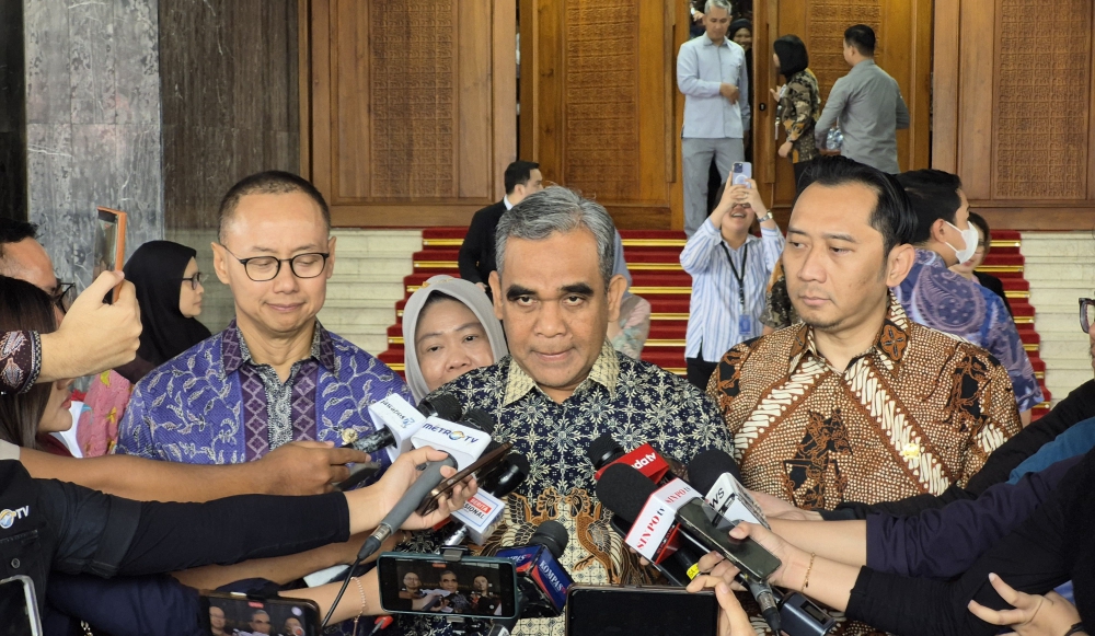 Ketua MPR RI Ahmad Muzani (SinPo.id/ Galuh Ratnatika)