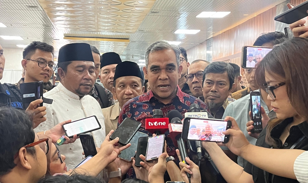 Ketua MPR RI Ahmad Muzani (SinPo.id/ Galuh Ratnatika)