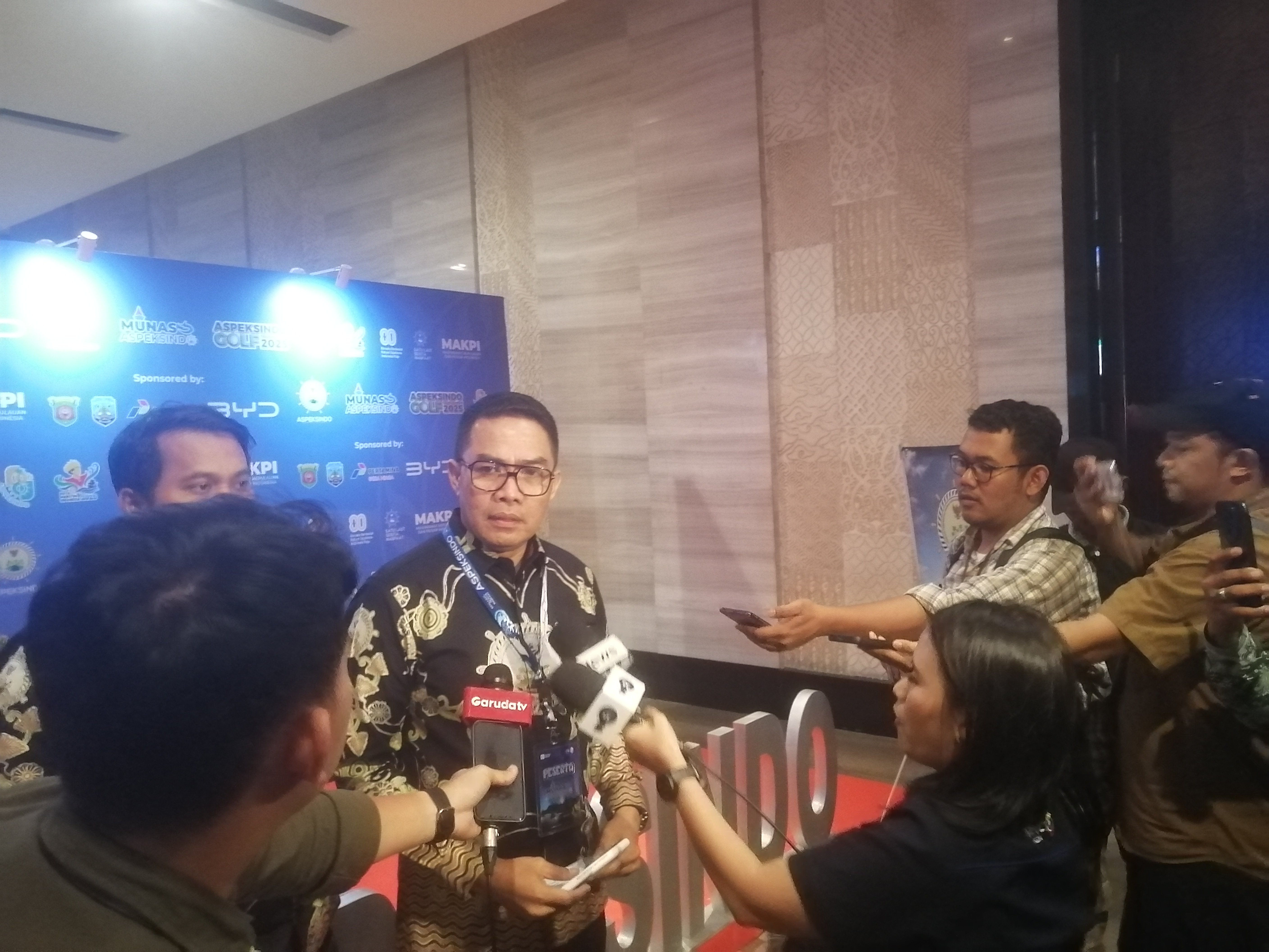 Ketua Umum Aspeksindo, Andi Harun. (SinPo.id/Tio)