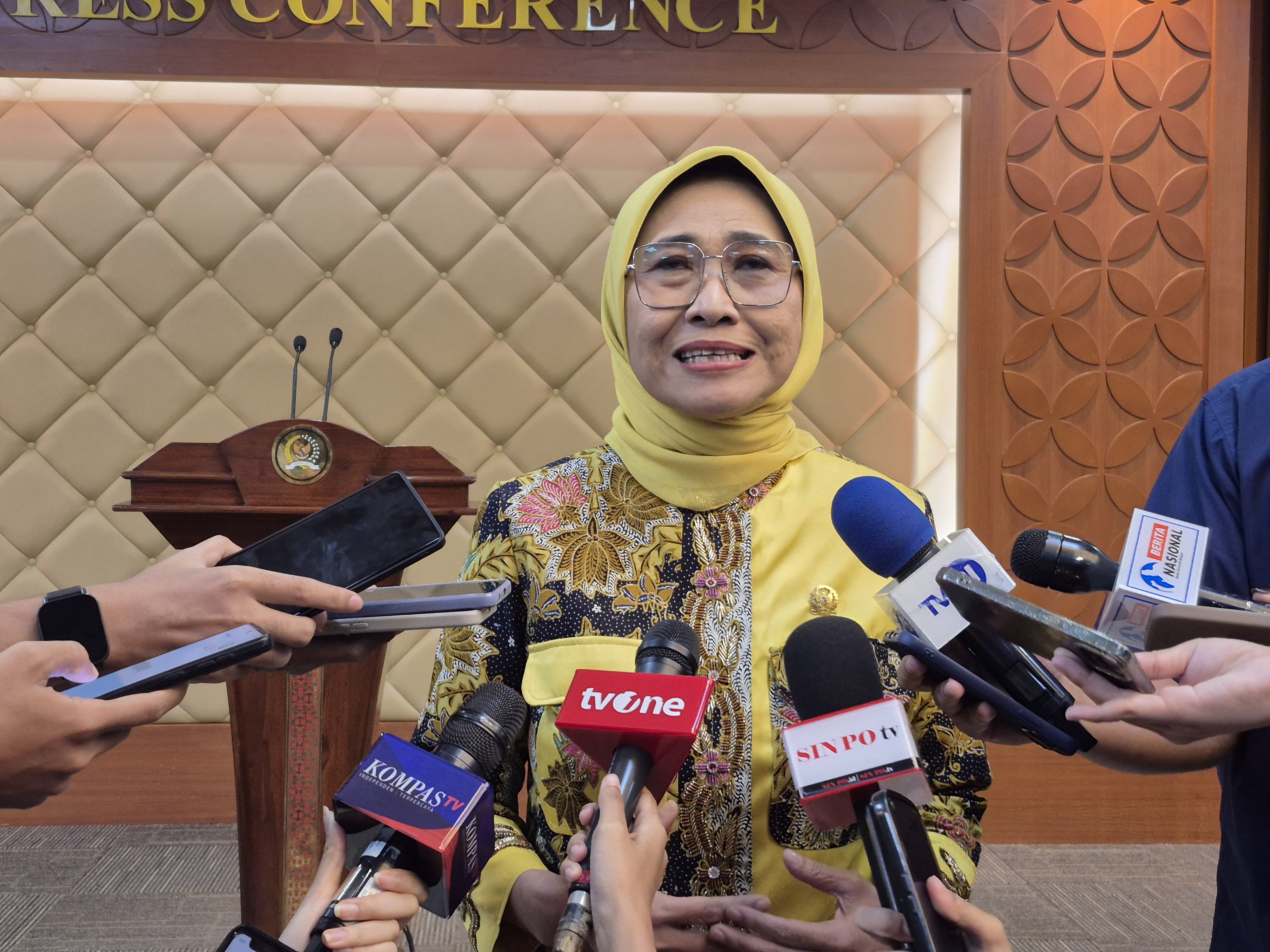 Ketua Komisi X DPR RI Hetifah Sjaifudian (SinPo.id/ Galuh Ratnatika)