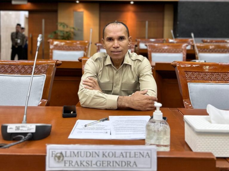 Anggota MPR RI dari Fraksi Gerindra F. Alimudin Kolatlena (SinPo.id/ Dok. Gerindra)