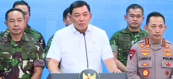 Menhan Sjafrie Sjamsoeddin (SinPo.id/ Tangkapan layar)