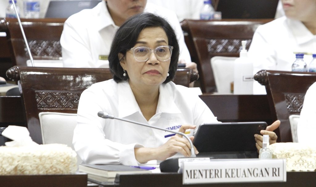 Menteri Keuangan RI Sri Mulyani (SinPo.id/ Ashar)