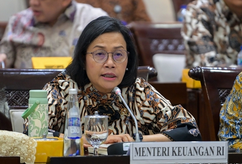 Menteri Keuangan RI Sri Mulyani Indrawati (SinPo.id/Ashar)