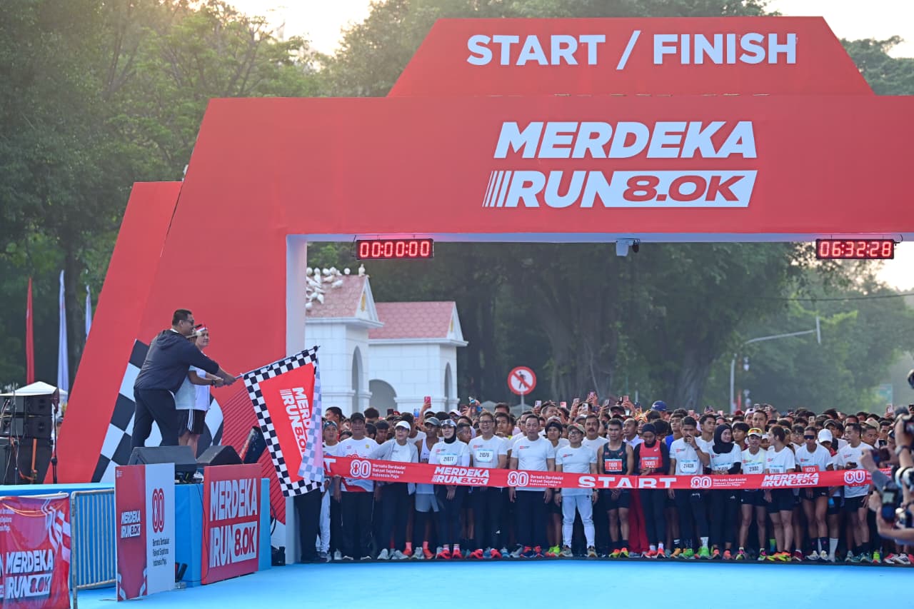 Merdeka RUN (SinPo.id/Setpres)