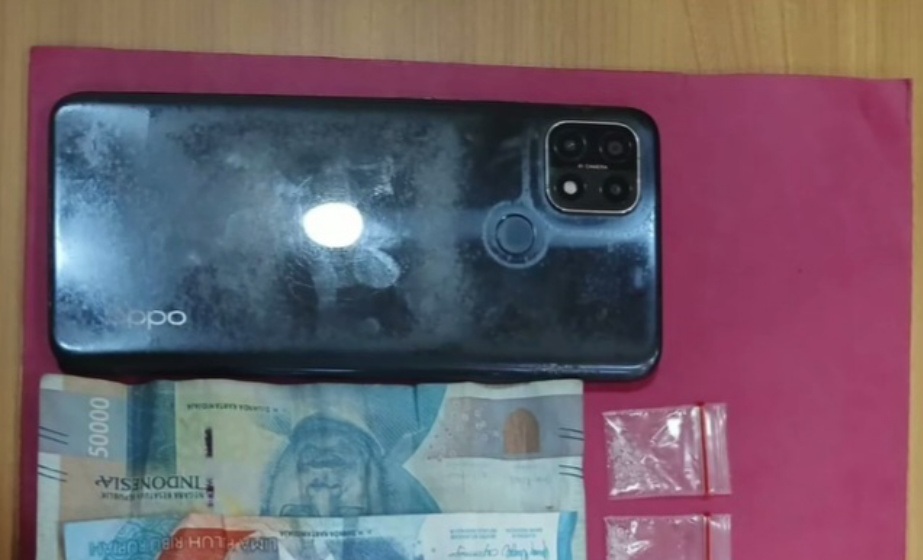 Barang bukti sabu yang disita (SinPo.id/ Dok.Polsek Penjaringan)