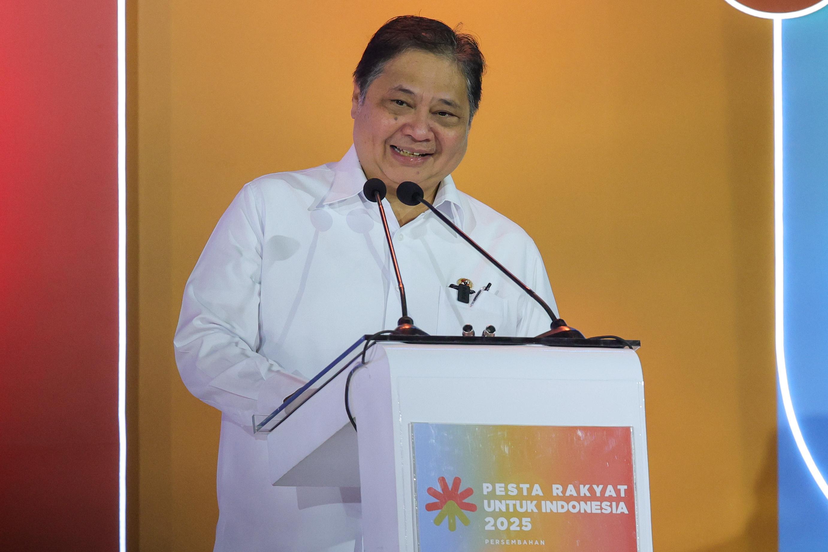 Menko Perekonomian Airlangga Hartarto (SinPo.id/ Dok. KemenUMKM)