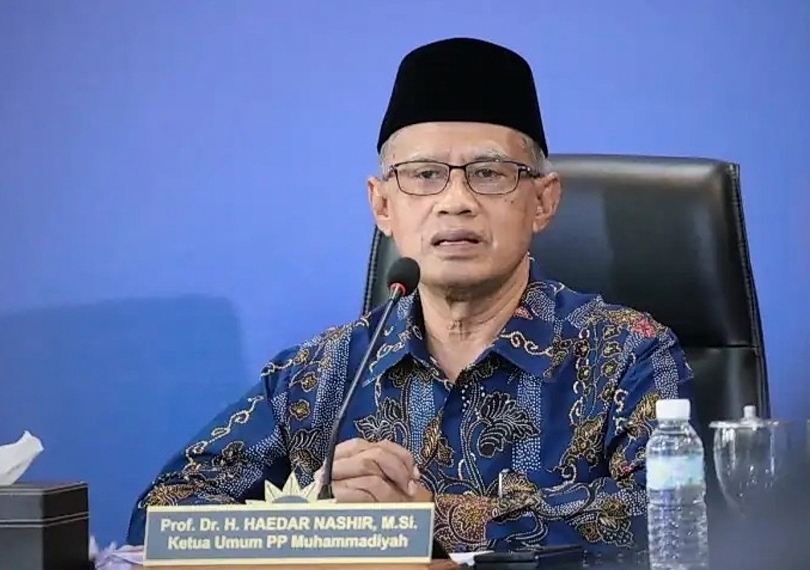 Ketua Umum Pimpinan Pusat Muhammadiyah Haedar Nashir (SinPo.id/ Dok. Muhammadiyah)