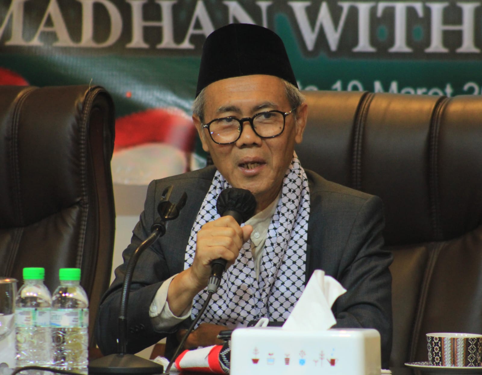 Ketua MUI Bidang Hubungan Luar Negeri dan Kerjasama Internasional, Sudarnoto Abdul Hakim (SinPo.id/dok. MUI)