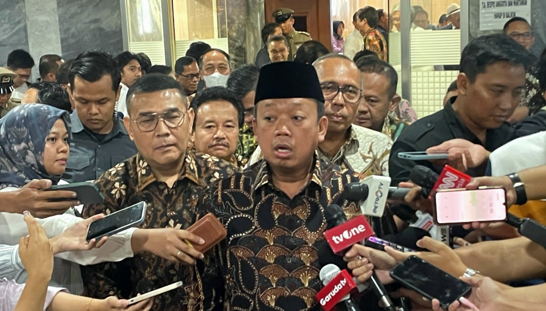 Menteri ATR/BPN Nusron Wahid (SinPo.id/Galuh Ratnatika)
