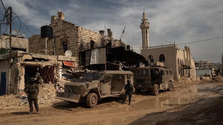 Operasi militer Israel di Jenin, Tepi Barat Palestina. (SinPo.id/The New York Times)