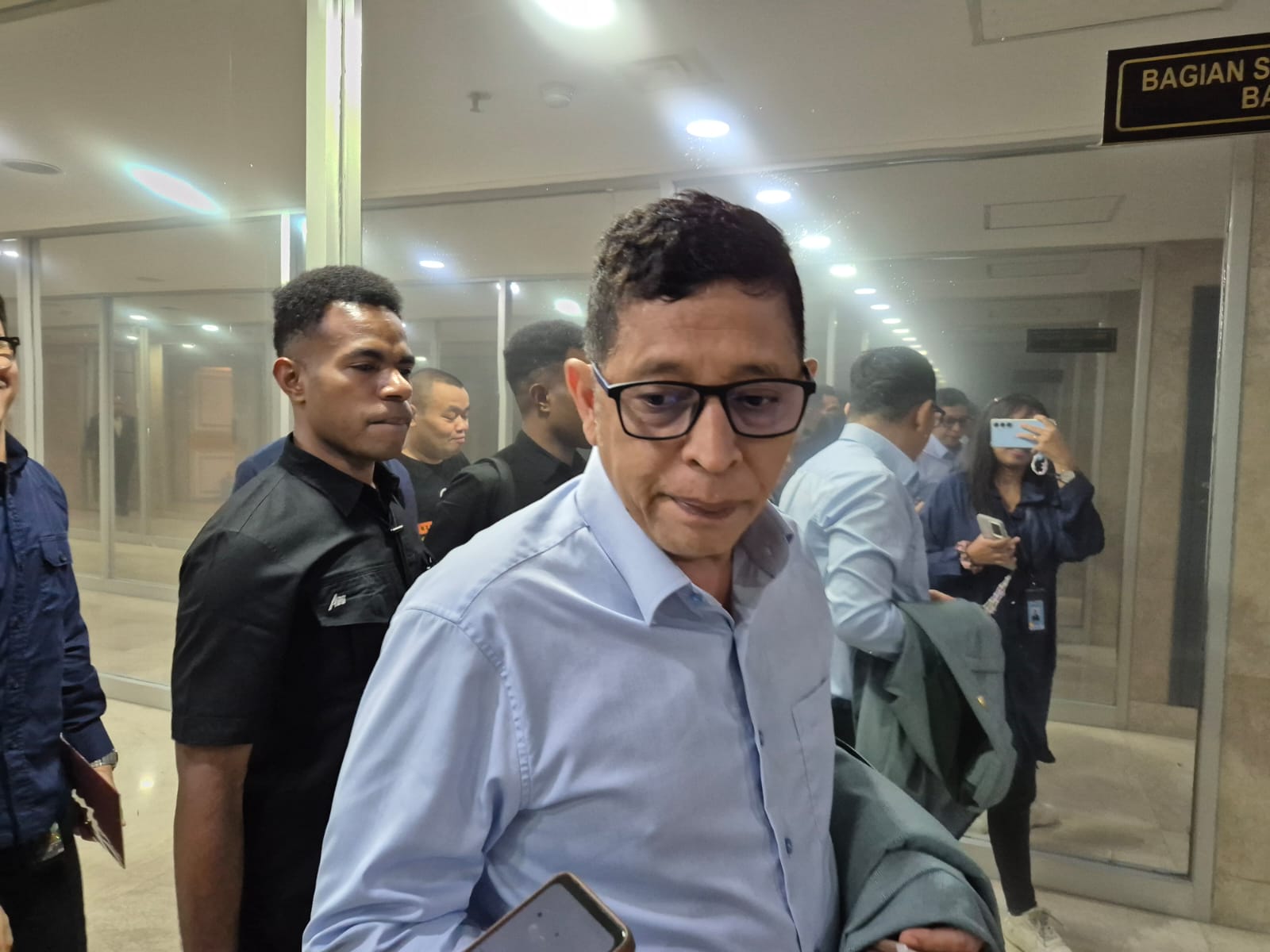 Ketua Baleg DPR RI Bob Hasan (SinPo.id/ Galuh Ratnatika)