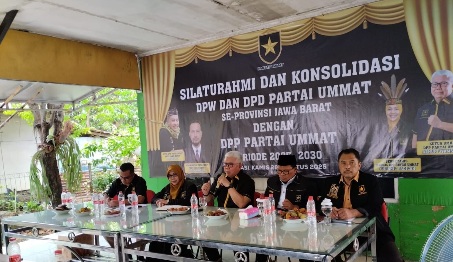 DPP Partai Ummat menggelar Silaturahmi dan konsolidasi DPW dan DPD Partai Ummat se Provinsi Jawa Barat. (SinPo.id/Istimewa)