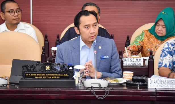 Ketua Fraksi Partai Demokrat DPR RI Edhie Baskoro Yudhoyono (Ibas). (SinPo.id/Dok. MPR RI)