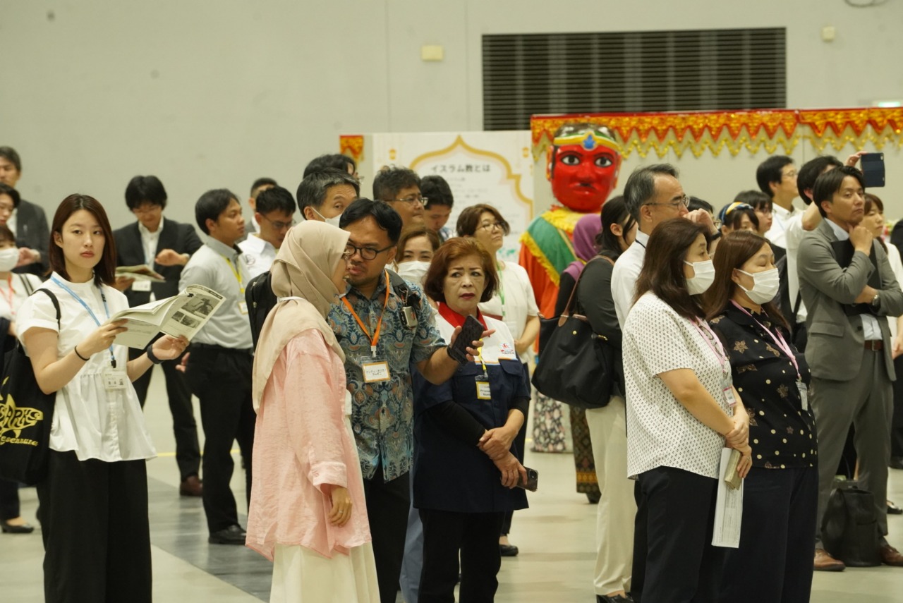 Para PMI hingga warga Jepang mengikuti Job Fair di Prefektur Miyagi (SinPo.id/ Dok. KP2MI)