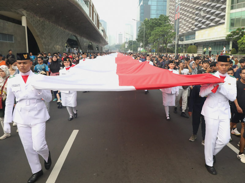 Perayaan HUT RI di Jakarta (SinPo.id/Beritajakarta)