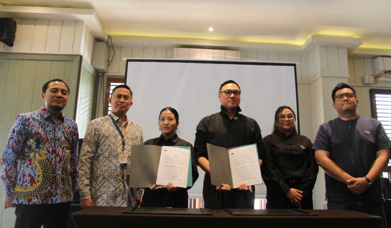 PHM Hotel dan Kemempar serta Kemenekraf melakukan MoU untuk kemajuan sektor kuliner (Ashar/SinPo.id)