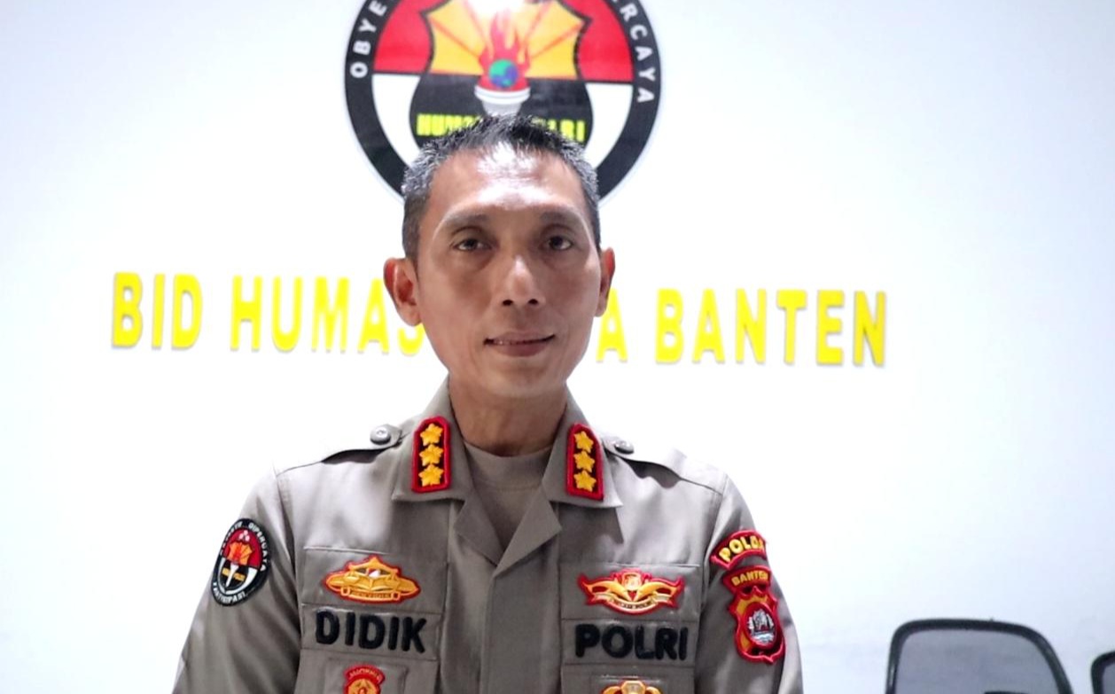 Kabid Humas Polda Banten, Kombes Pol Didik Hariyanto (SinPo.id/Dok.Polda Banten)