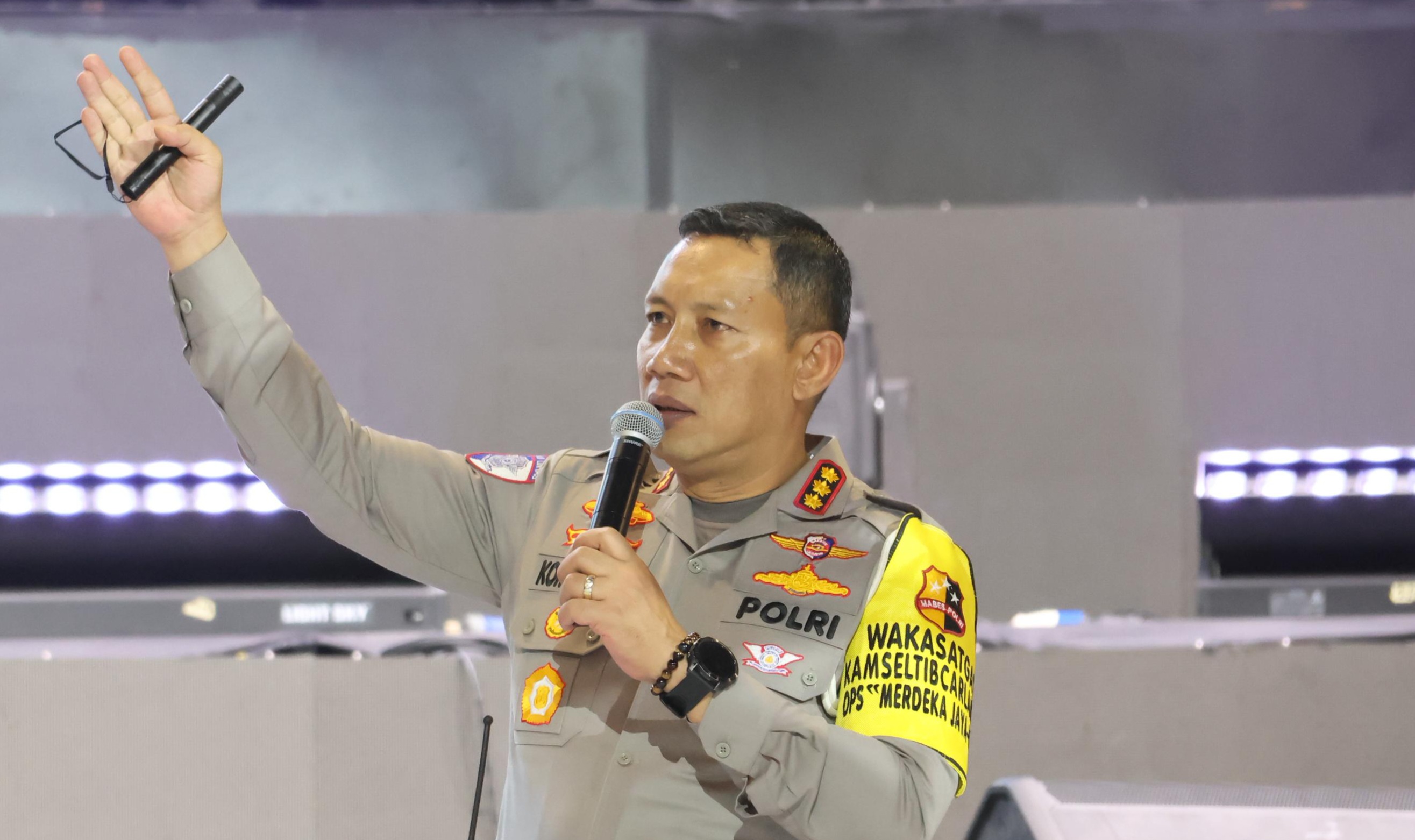 Dirlantas Polda Metro Jaya, Kombes Pol Komarudin (SinPo.id/ Dok.PMJ)