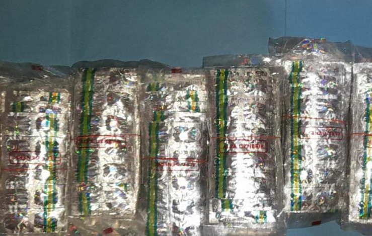 Barang bukti obat keras yang disita (SinPo.id/Polsek Ciputat)