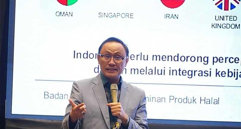 Sekretaris Utama BPJPH Aqil Muhammad Aqil Irham. (SinPo.id/dok. BPJPH)