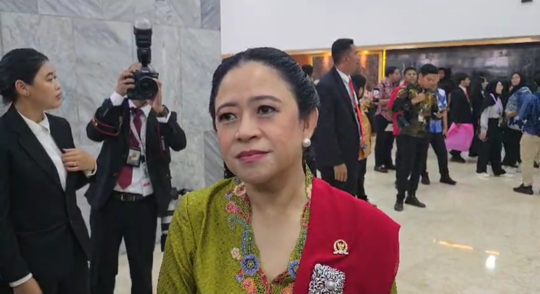 Ketua DPR RI Puan Maharani (SinPo.id/ Galuh Ratnatika)
