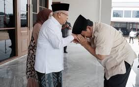 Prabowo Subianto bertemu Maruf Amin (NET)