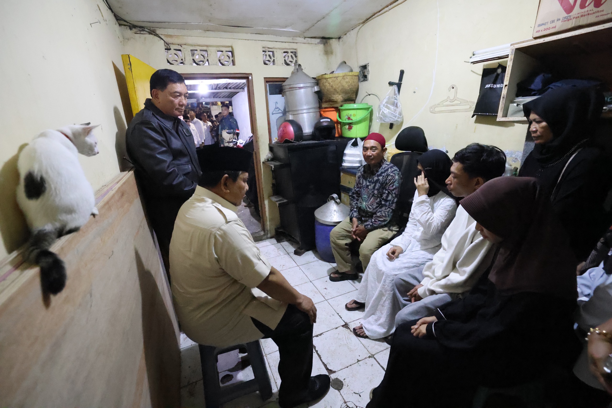 Presiden Prabowo Datangi Rumah Duka Affan Kurniawan di Menteng (SinPo.id/Tim Media)