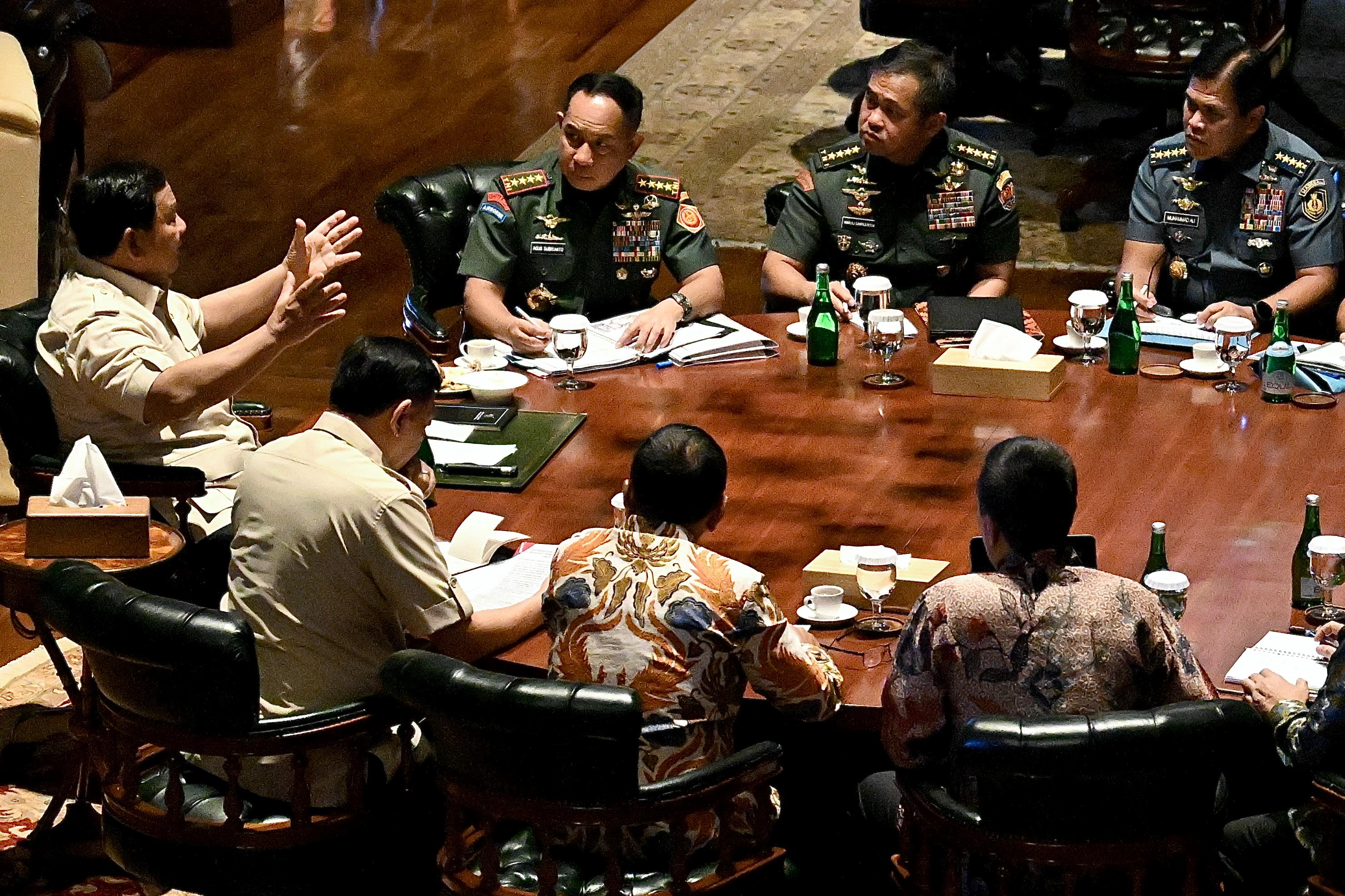 Presiden Prabowo Tegaskan Pentingnya Pertahanan Nasional di Tengah Geopolitik Global (SinPo.id/Setpres)